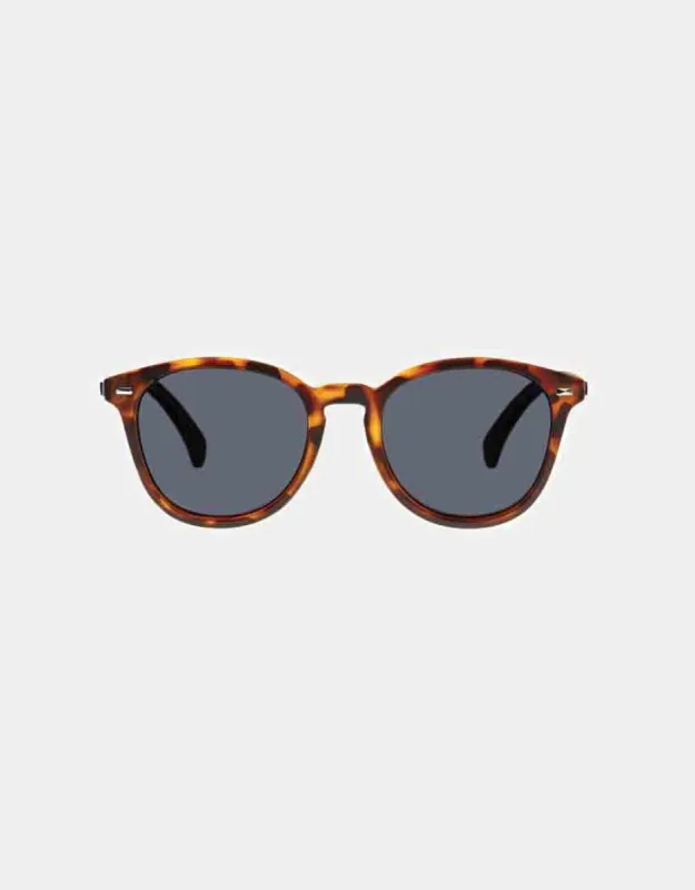 Bandwagon Sunglasses Matte Tortoise sold by edge clothing