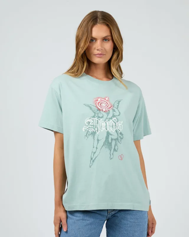 Sacred Oversized Tee Ether Blue sold by edge clothing