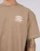 Outlet Box Fit Tee Taupe sold by edge clothing