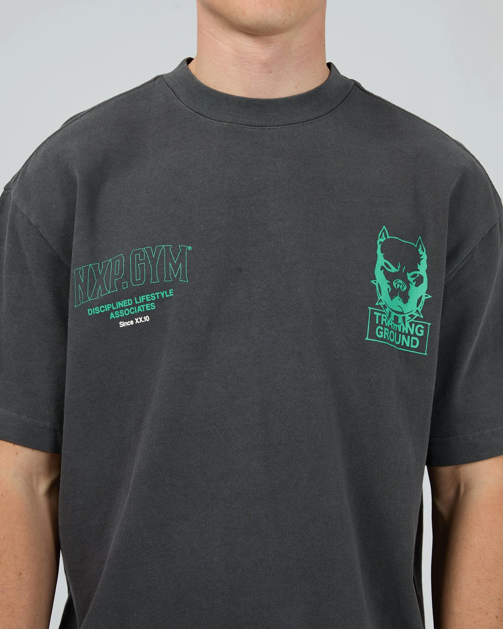 Trait Street Tee Pigment Asphalt sold by edge clothing product image thumbnail 5