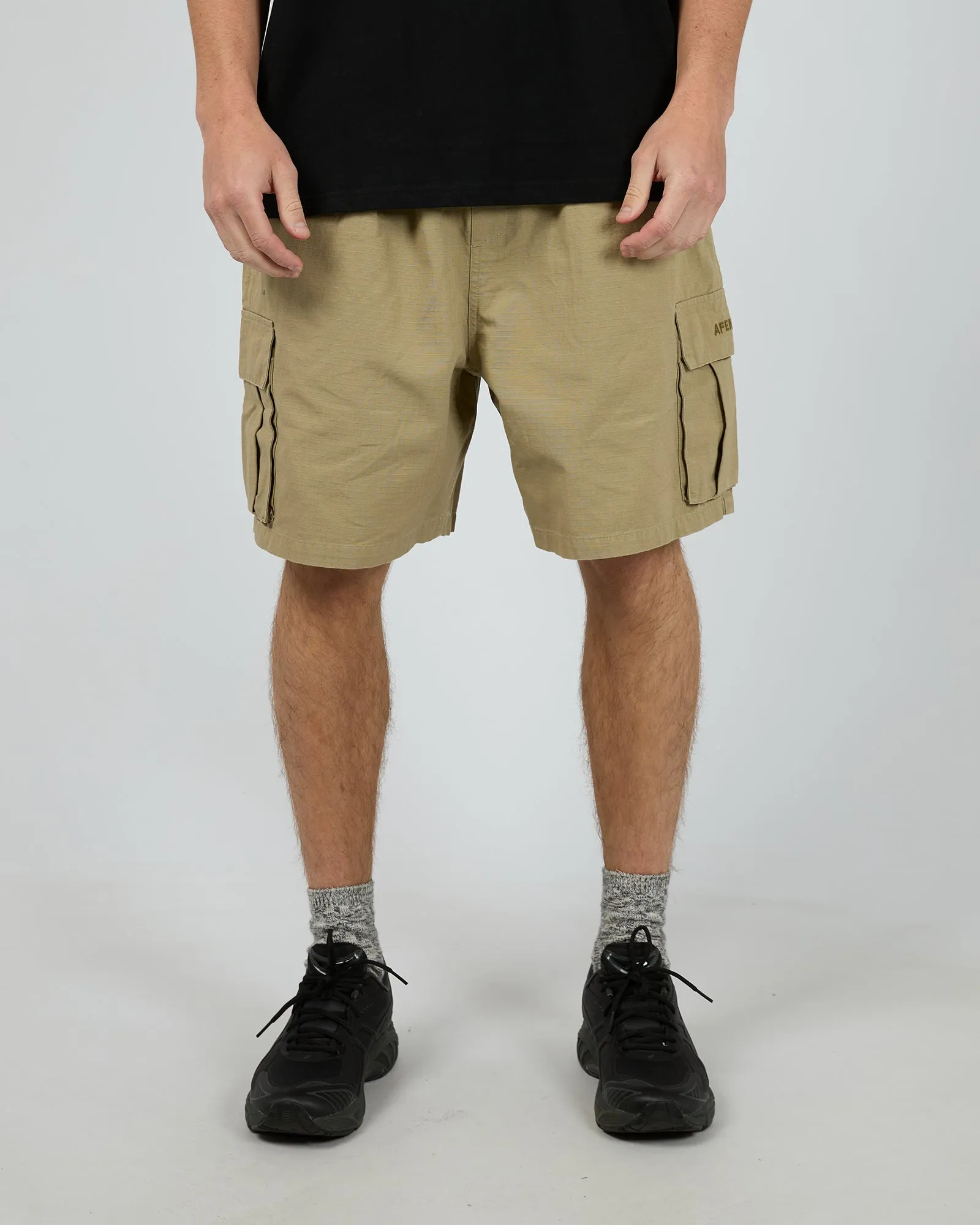 Ripped Out 98 Os Cargo Short Bone sold by edge clothing product image thumbnail 2