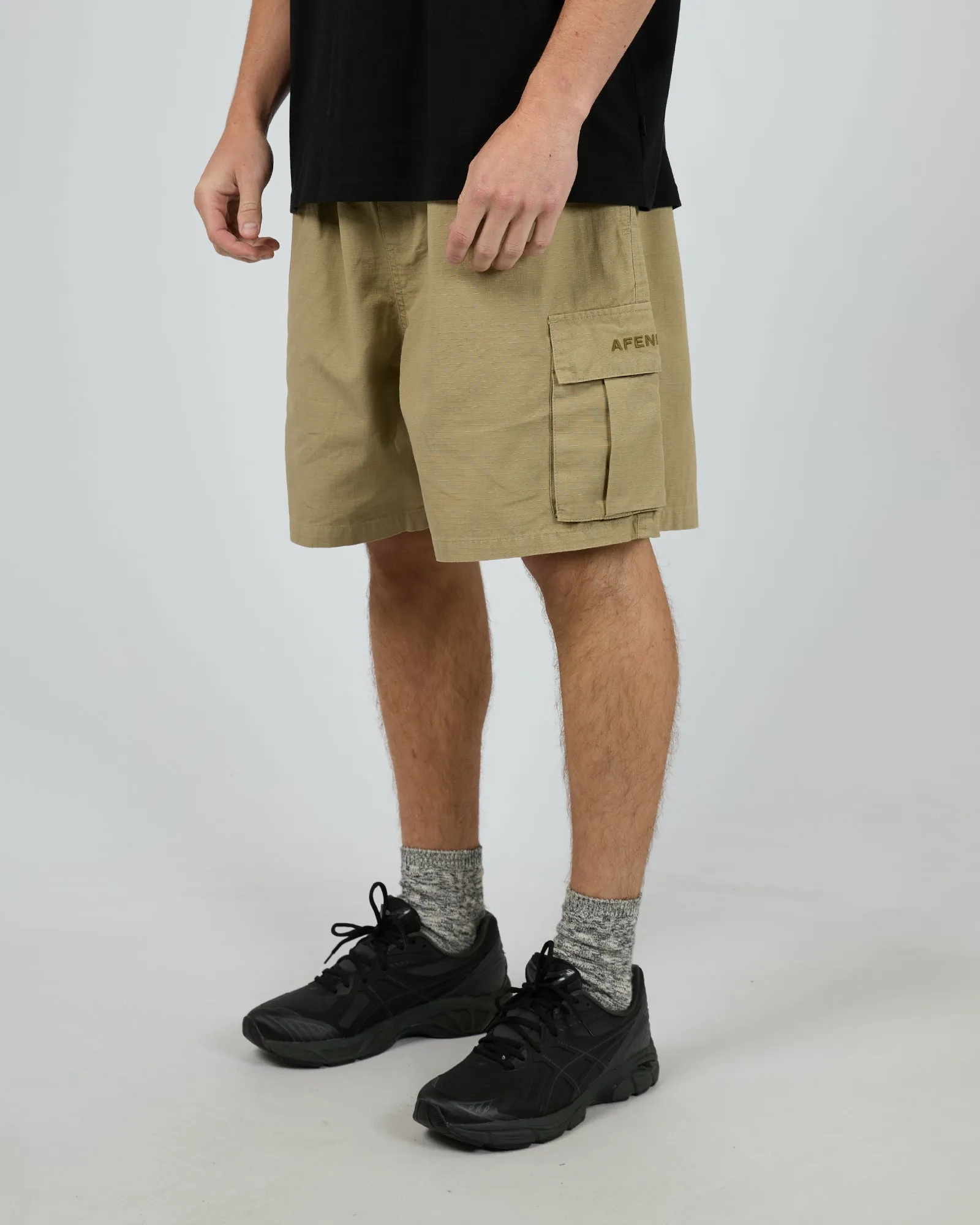 Ripped Out 98 Os Cargo Short Bone sold by edge clothing product image thumbnail 4