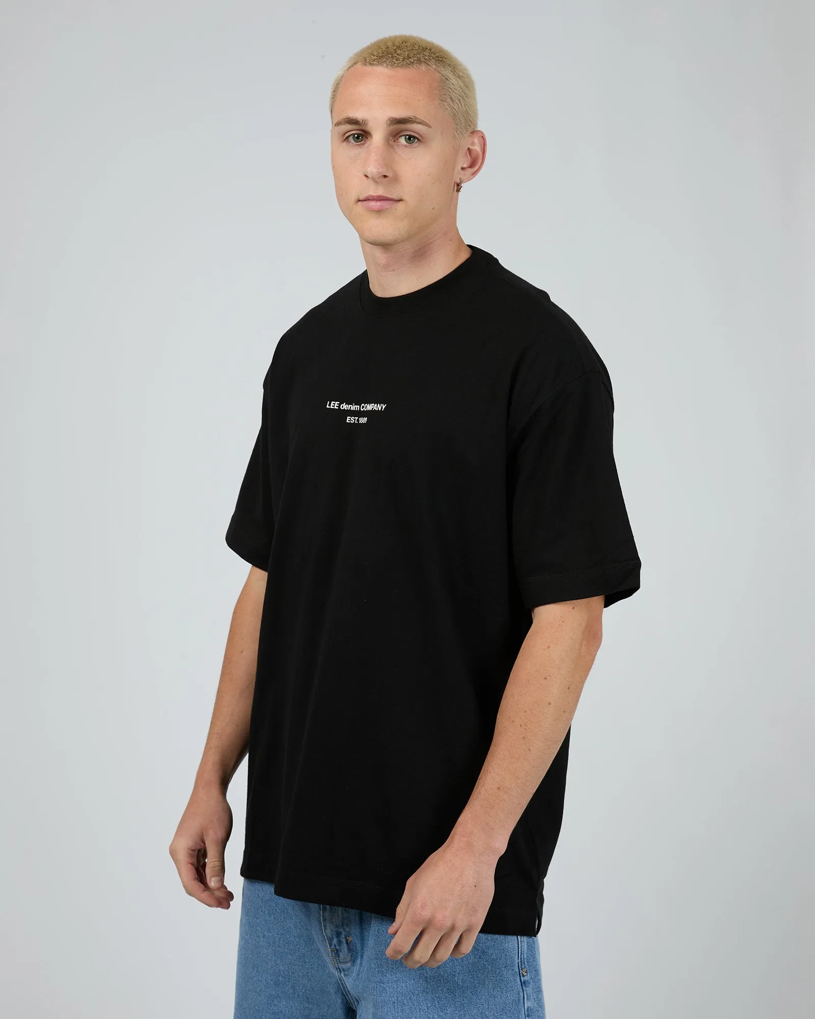 Denim Co Baggy Tee Black sold by edge clothing product image thumbnail 4