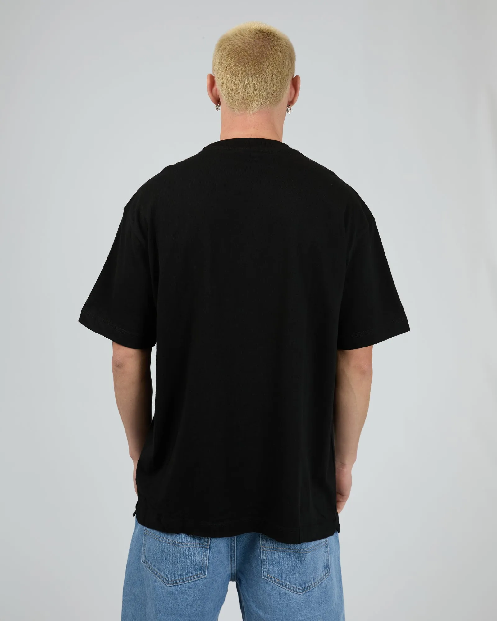Denim Co Baggy Tee Black sold by edge clothing product image thumbnail 3