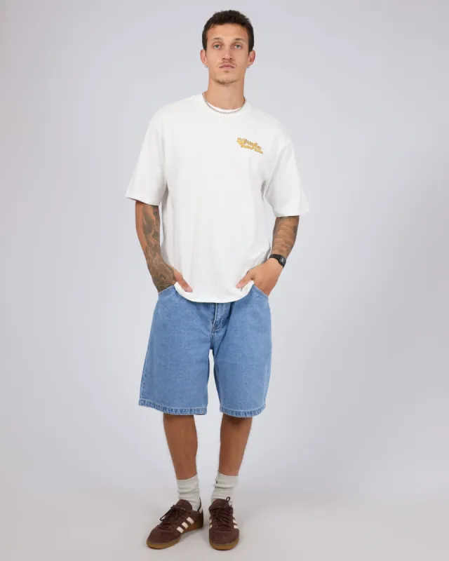 Load Off Slacker Tee Vintage White sold by edge clothing