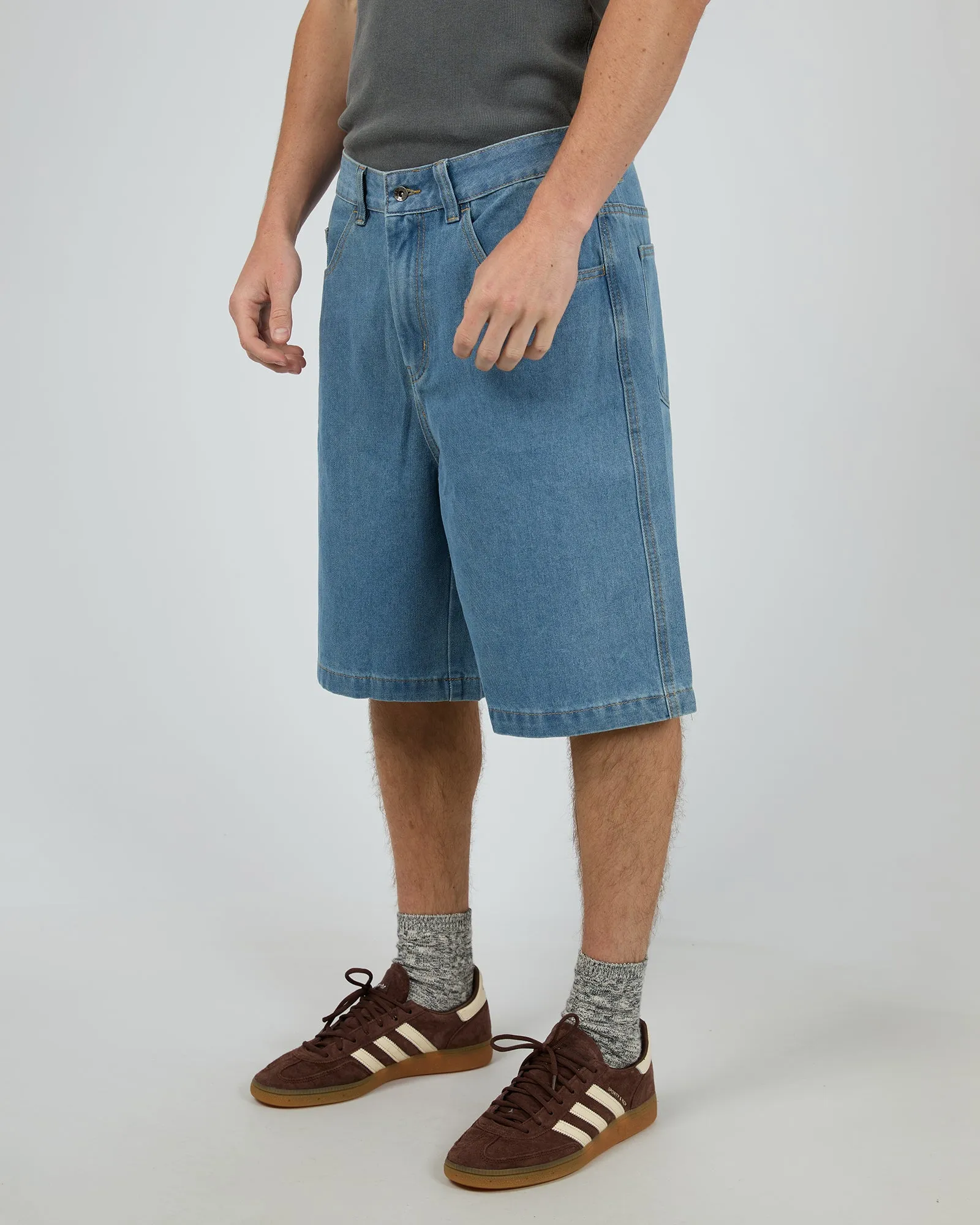 Bull Denim 91 Short Mid Blue sold by edge clothing product image thumbnail 4