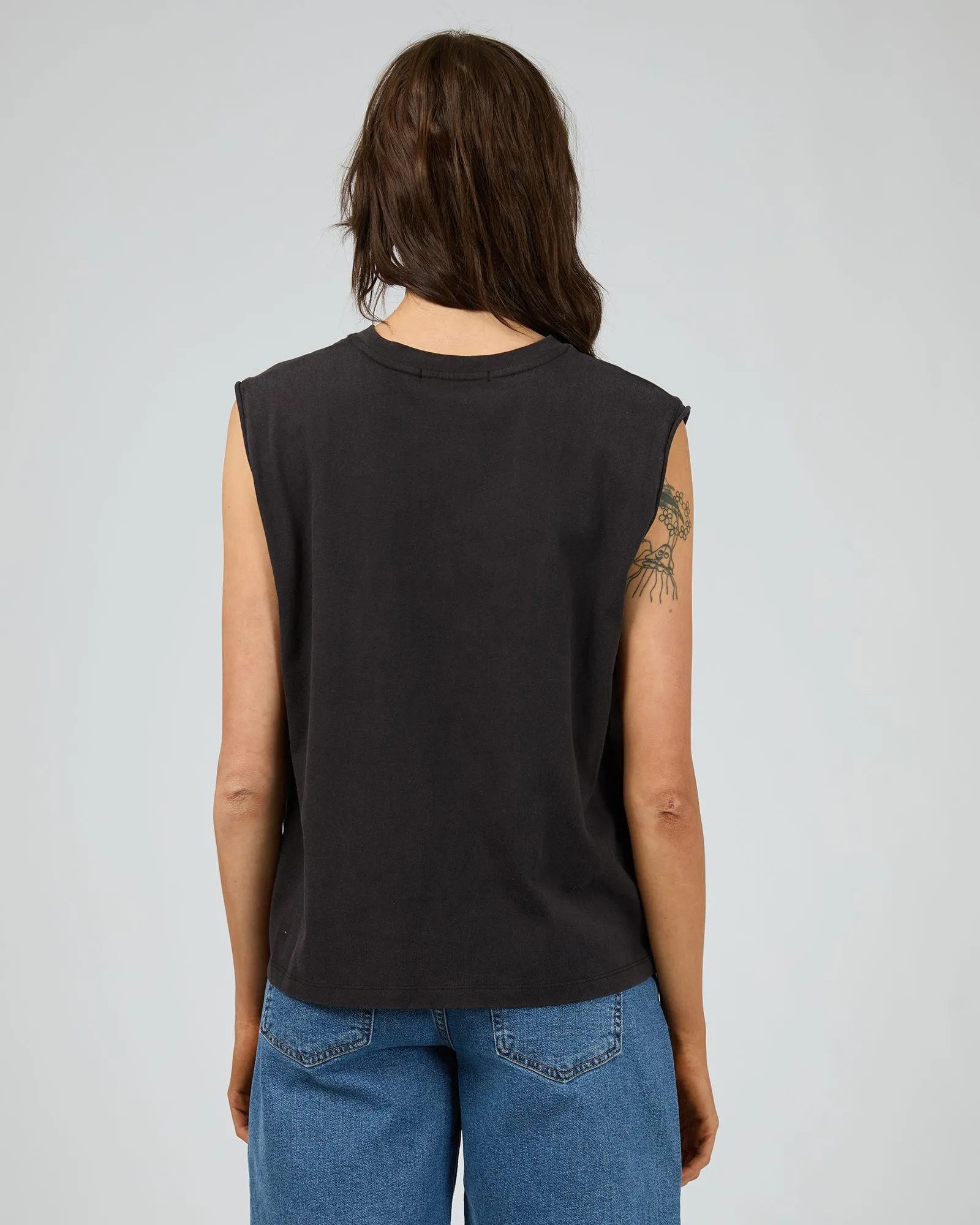 Wild Soul Tank Washed Black sold by edge clothing product image thumbnail 3