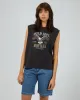 Wild Soul Tank Washed Black sold by edge clothing
