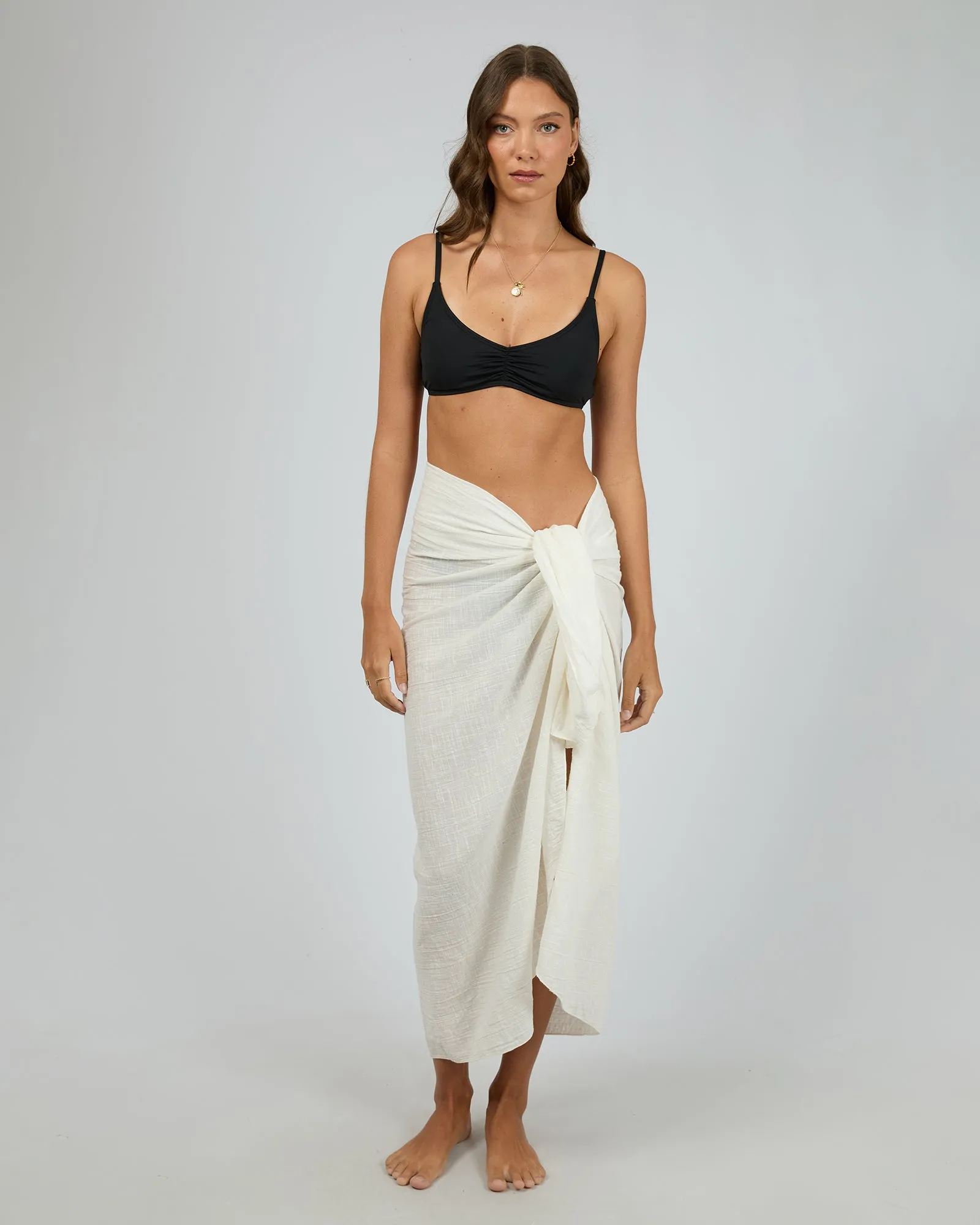 Chloe Maxi Sarong White sold by edge clothing product image thumbnail 2