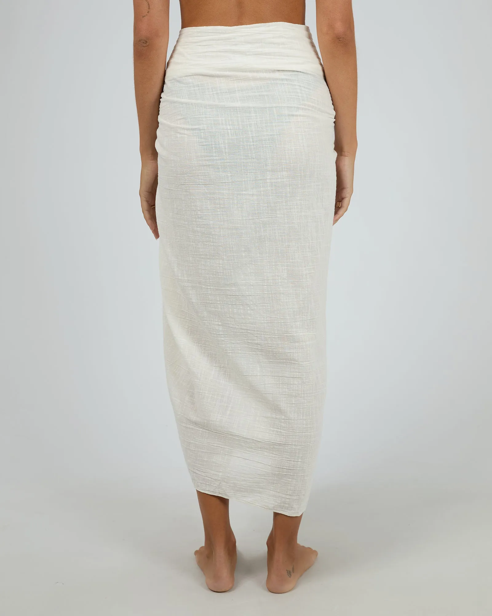Chloe Maxi Sarong White sold by edge clothing product image thumbnail 3