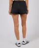High Relaxed Short Black Salt Black sold by edge clothing