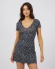 Summer Mini Dress Black sold by edge clothing