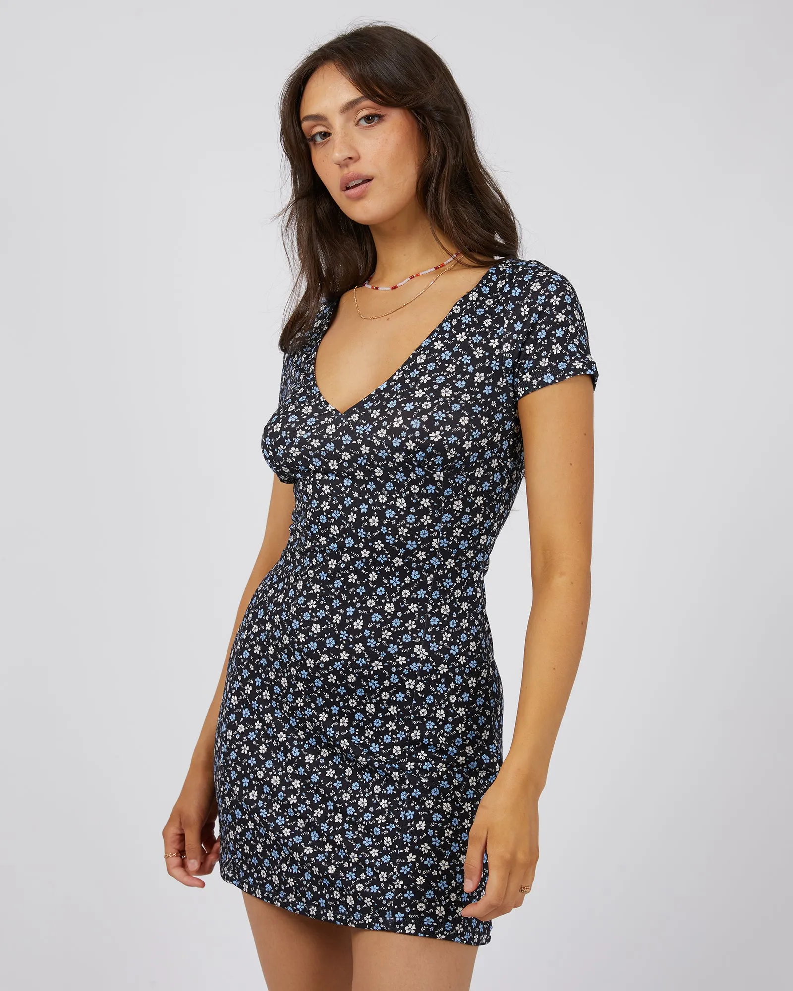 Summer Mini Dress Black sold by edge clothing product image thumbnail 4