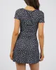 Summer Mini Dress Black sold by edge clothing