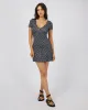 Summer Mini Dress Black sold by edge clothing