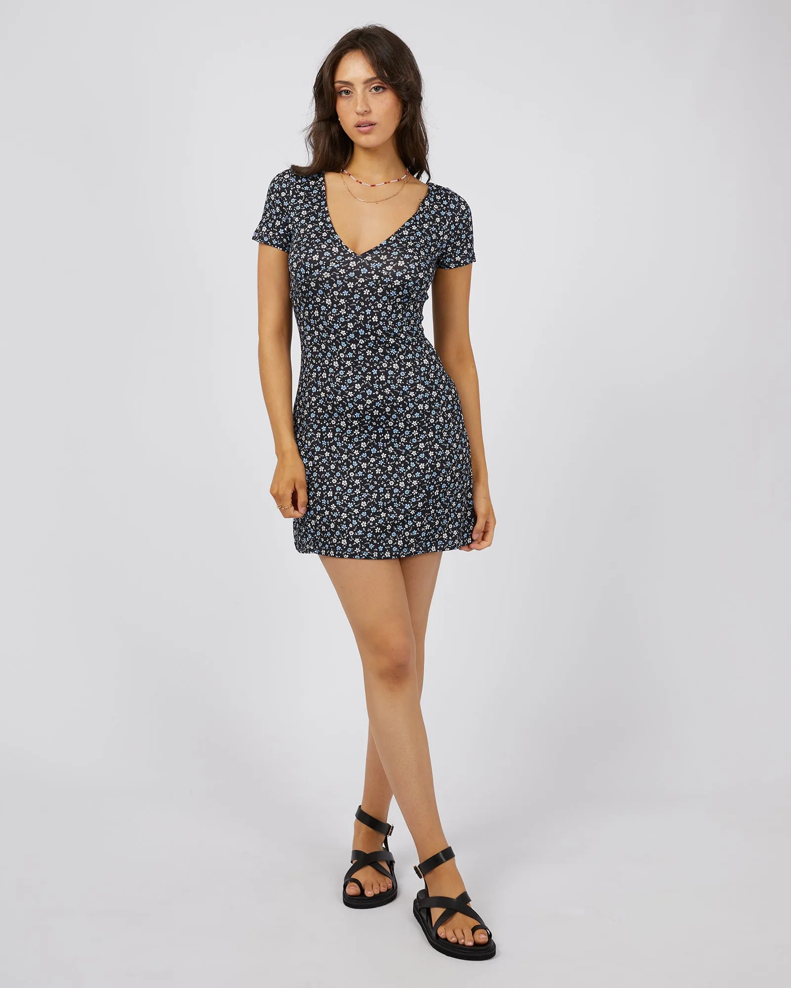 Summer Mini Dress Black sold by edge clothing product image thumbnail 2