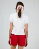 Elara Blouse Top White sold by edge clothing