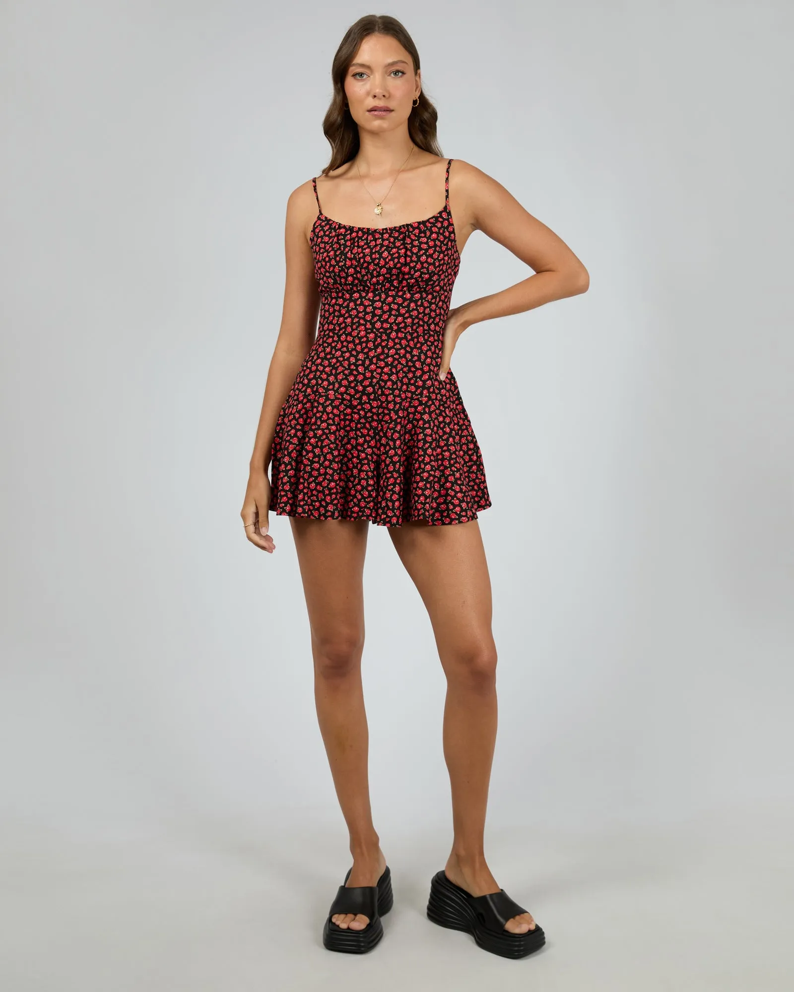 Lana Playsuit Red sold by edge clothing product image thumbnail 2