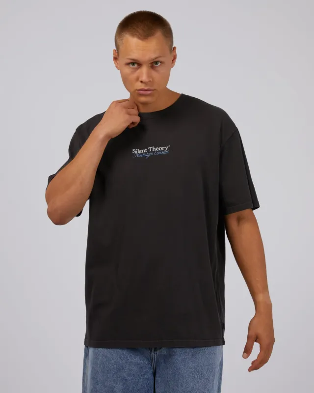 Coastal Tee Coal sold by edge clothing