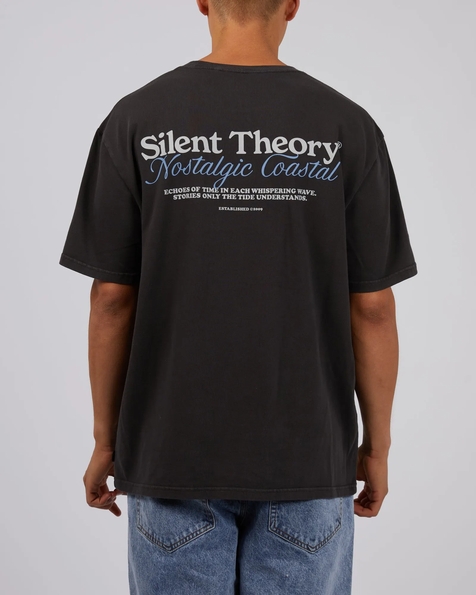 Coastal Tee Coal sold by edge clothing product image thumbnail 3