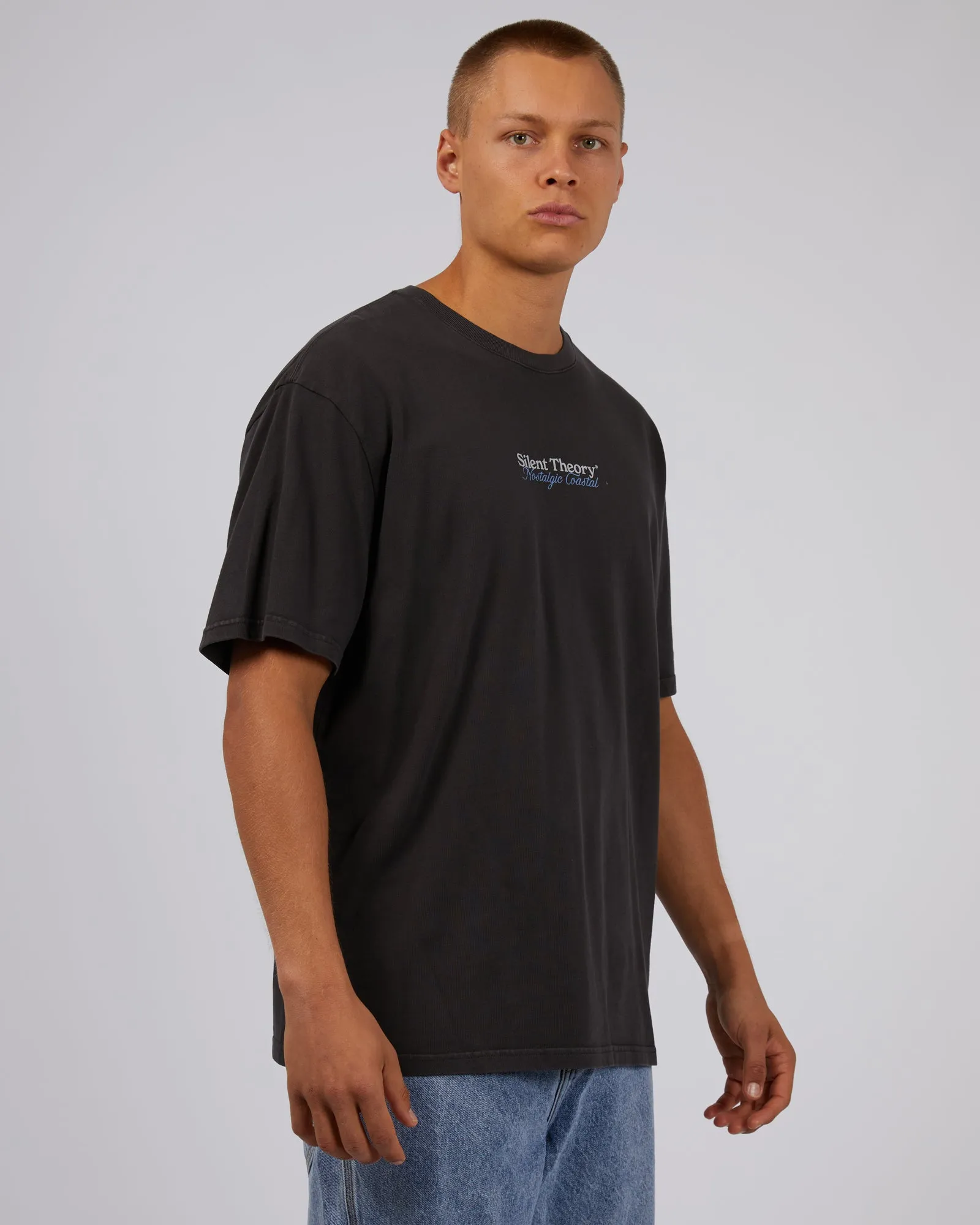 Coastal Tee Coal sold by edge clothing product image thumbnail 4