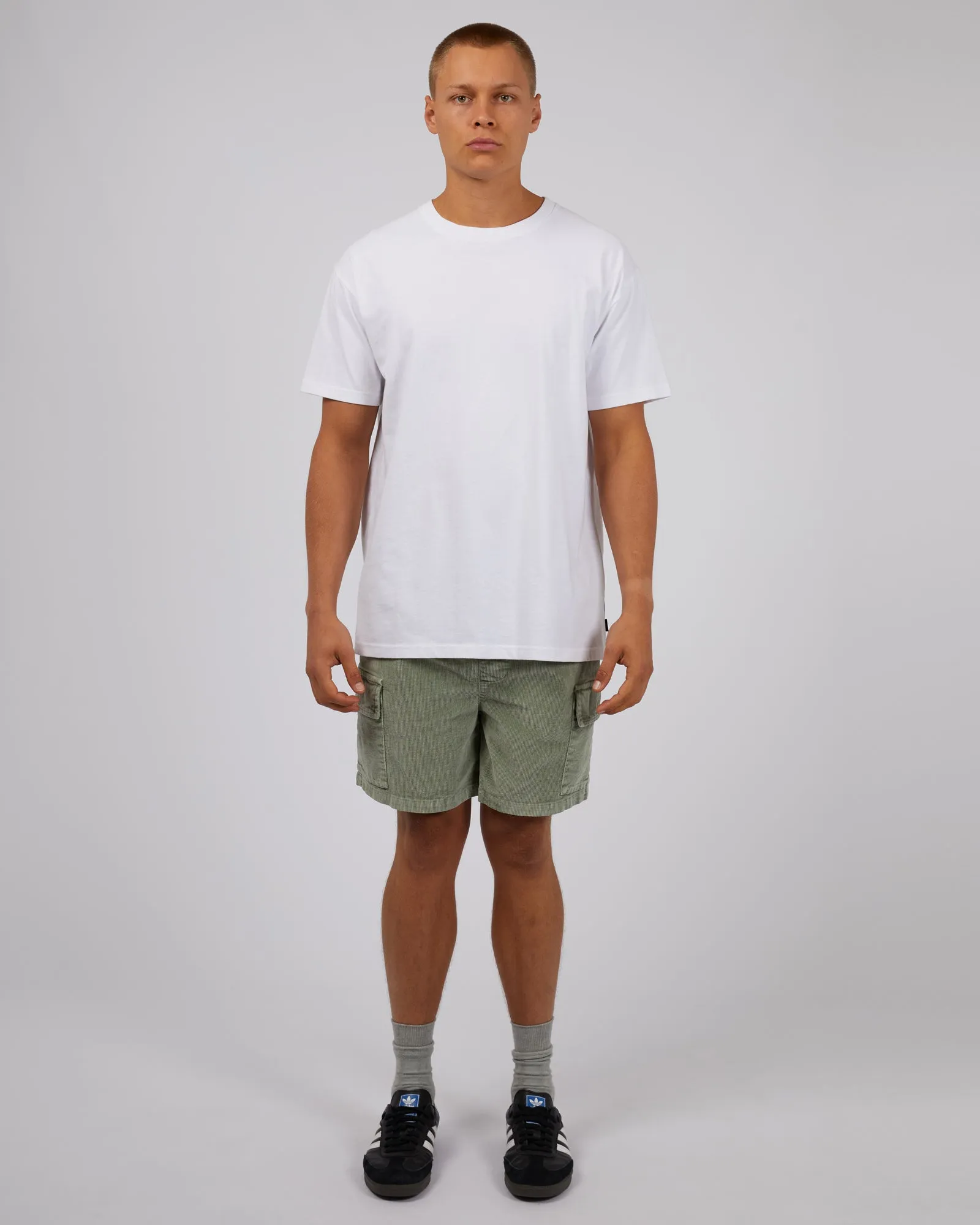Cargo Cord Short Green sold by edge clothing product image thumbnail 2