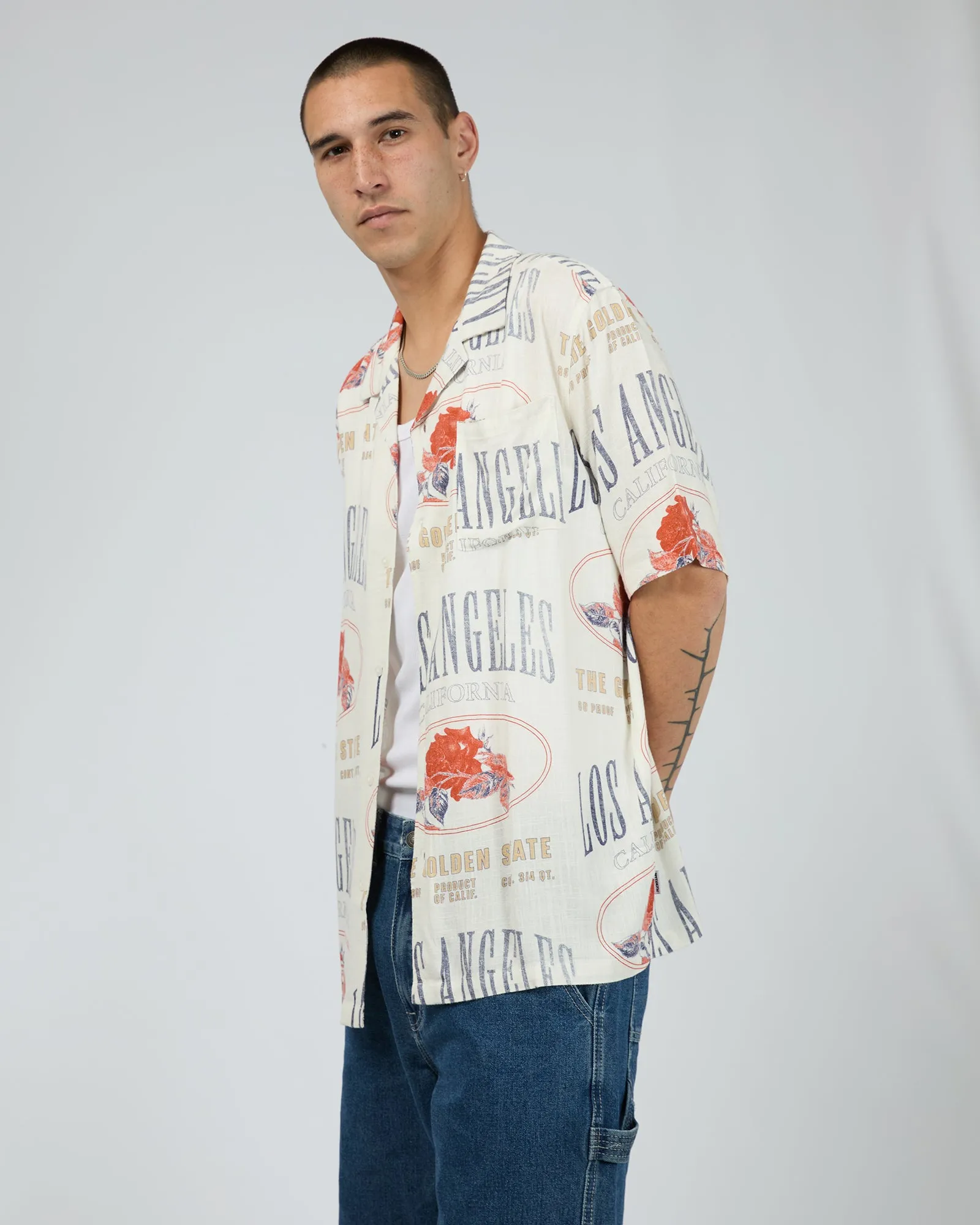 Golden State Shirt White sold by edge clothing product image thumbnail 4