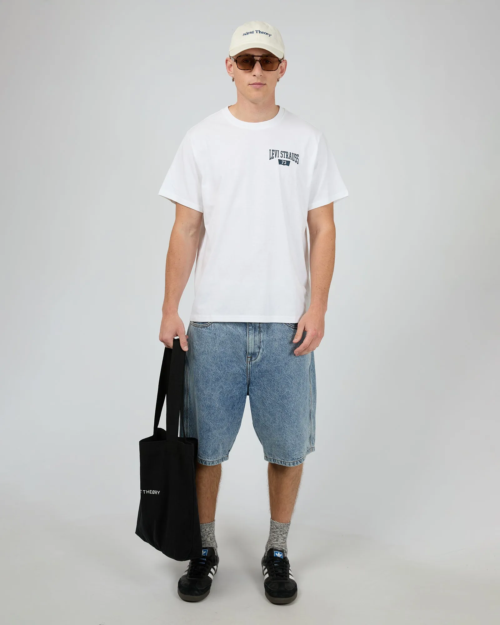 Arched Levi Strauss White sold by edge clothing