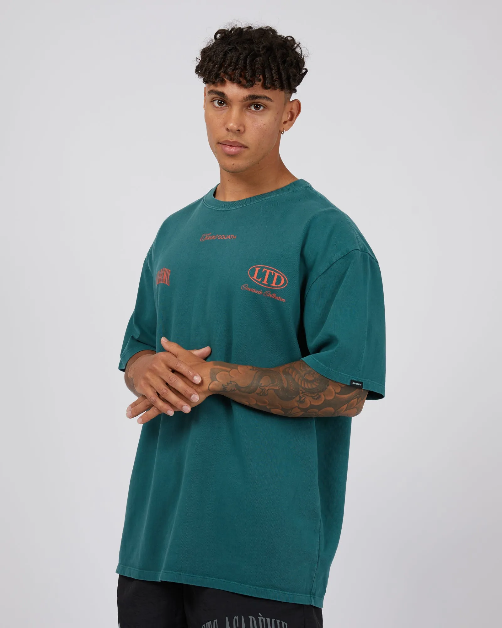 Courtside Tee Pacific Blue sold by edge clothing product image thumbnail 4