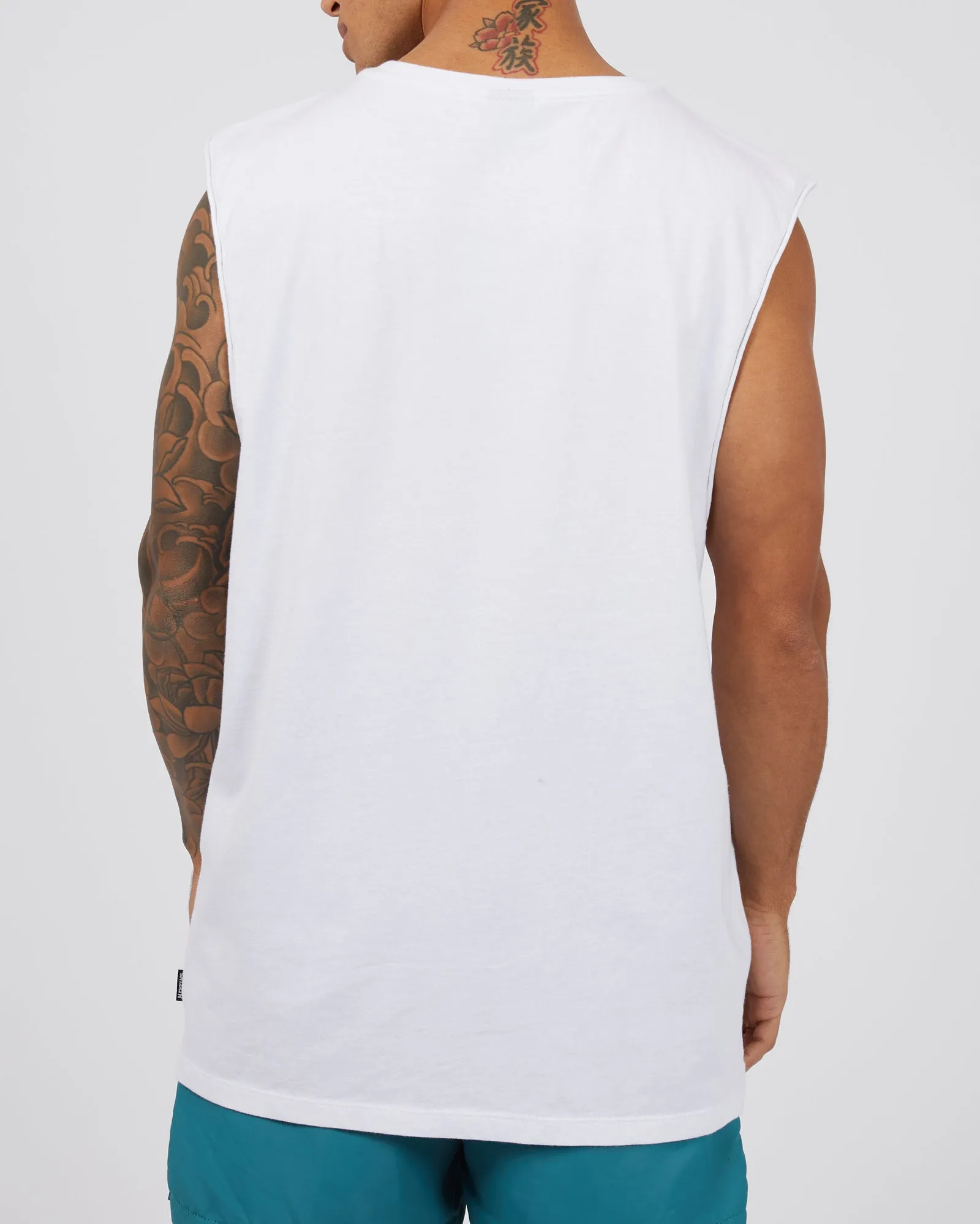 Courtside Muscle White sold by edge clothing product image thumbnail 3