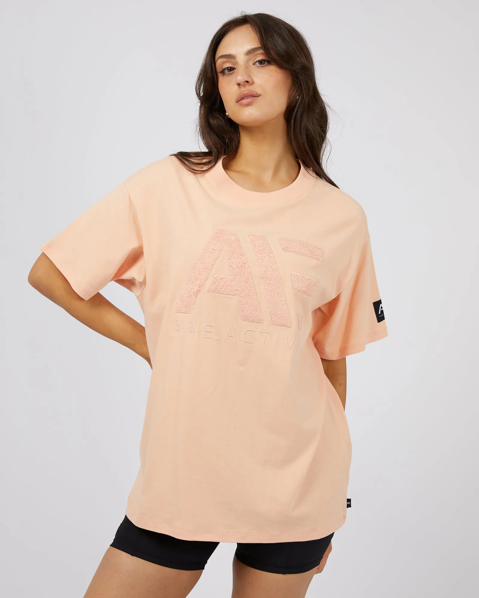 Base Active Tee Peach sold by edge clothing