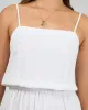 Luxe Linen Maxi Dress Vintage White sold by edge clothing