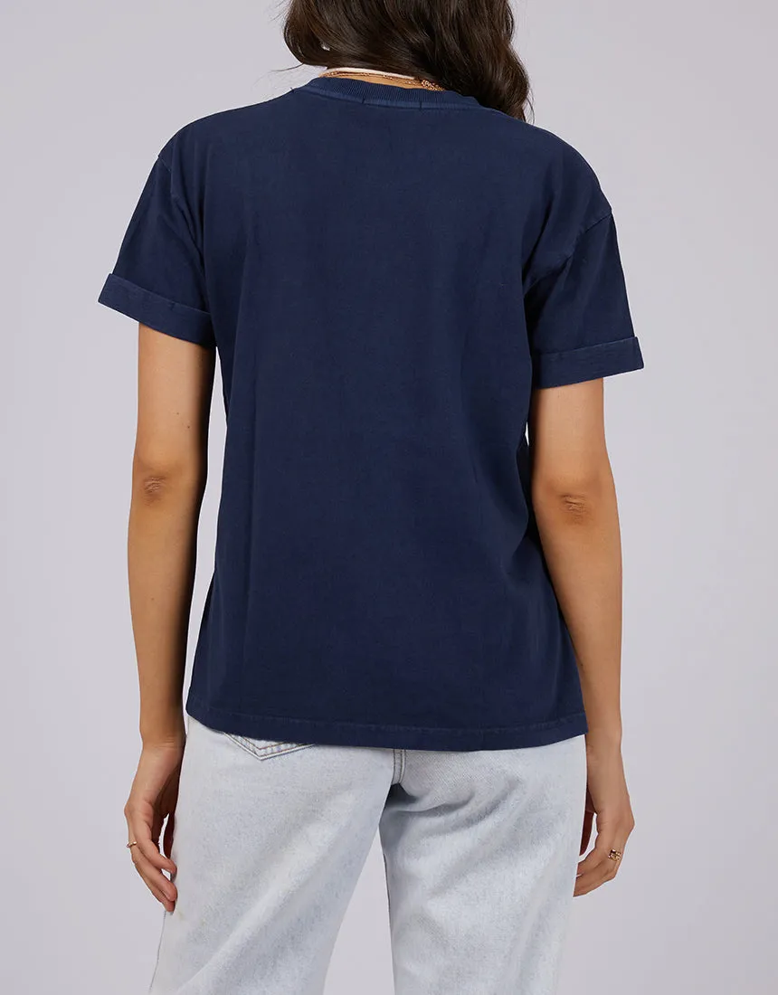 Aae Washed Tee Navy sold by edge clothing product image thumbnail 3
