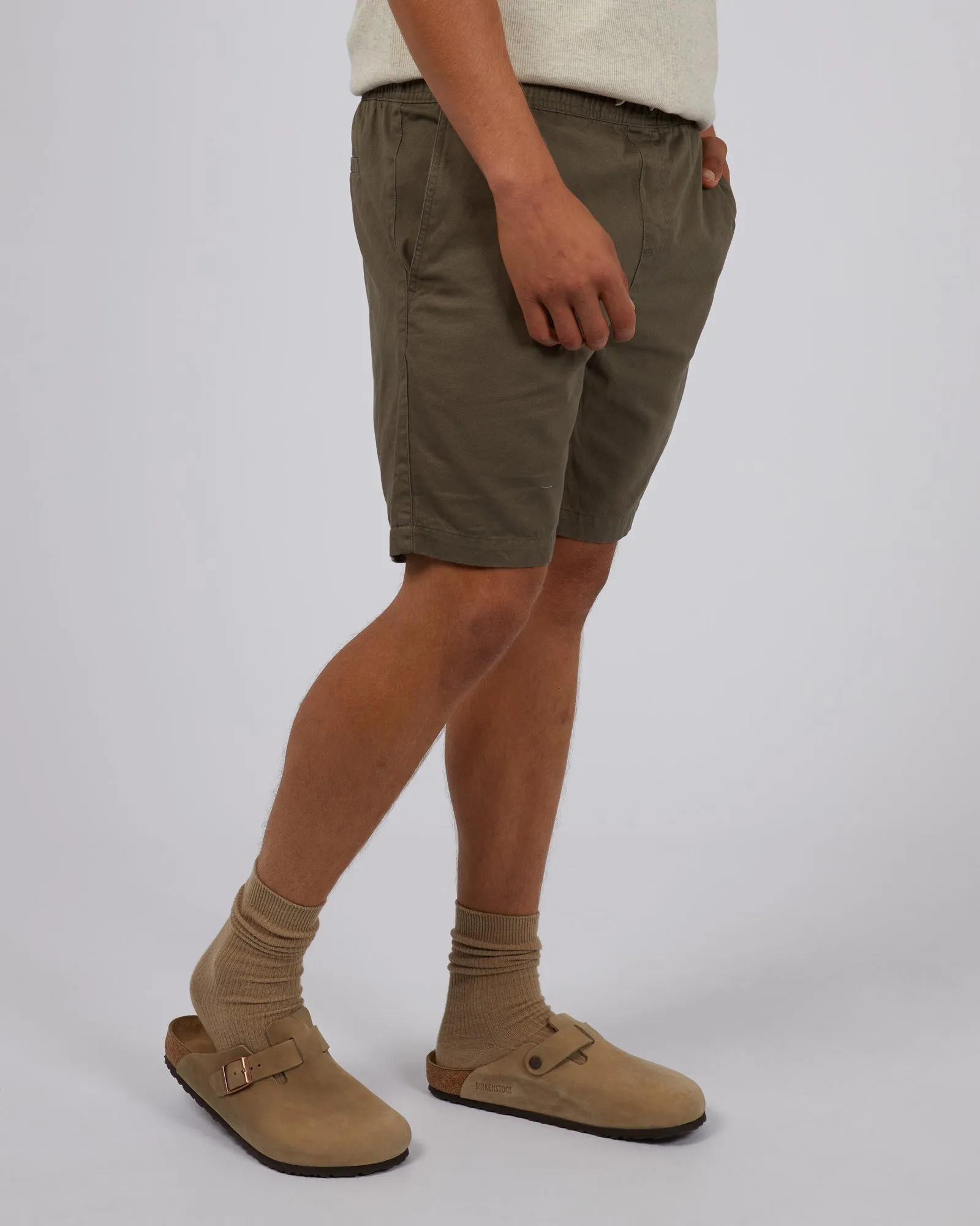 Classic Short Khaki sold by edge clothing