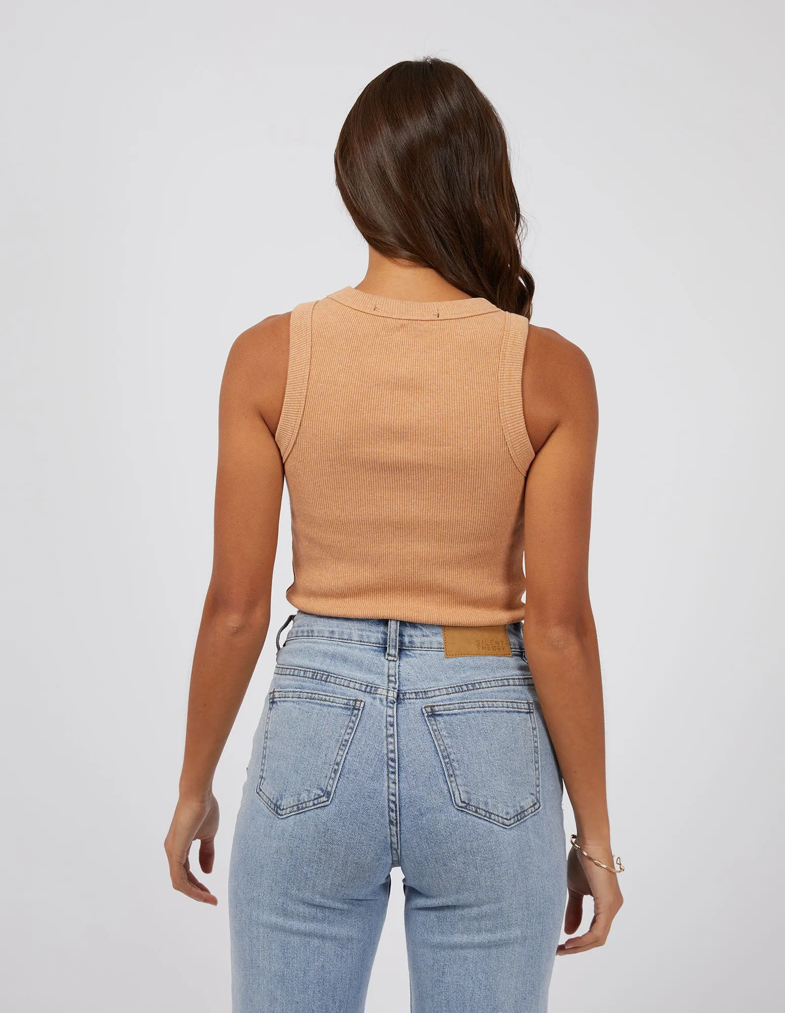 Pia Tank Peach sold by edge clothing product image thumbnail 3