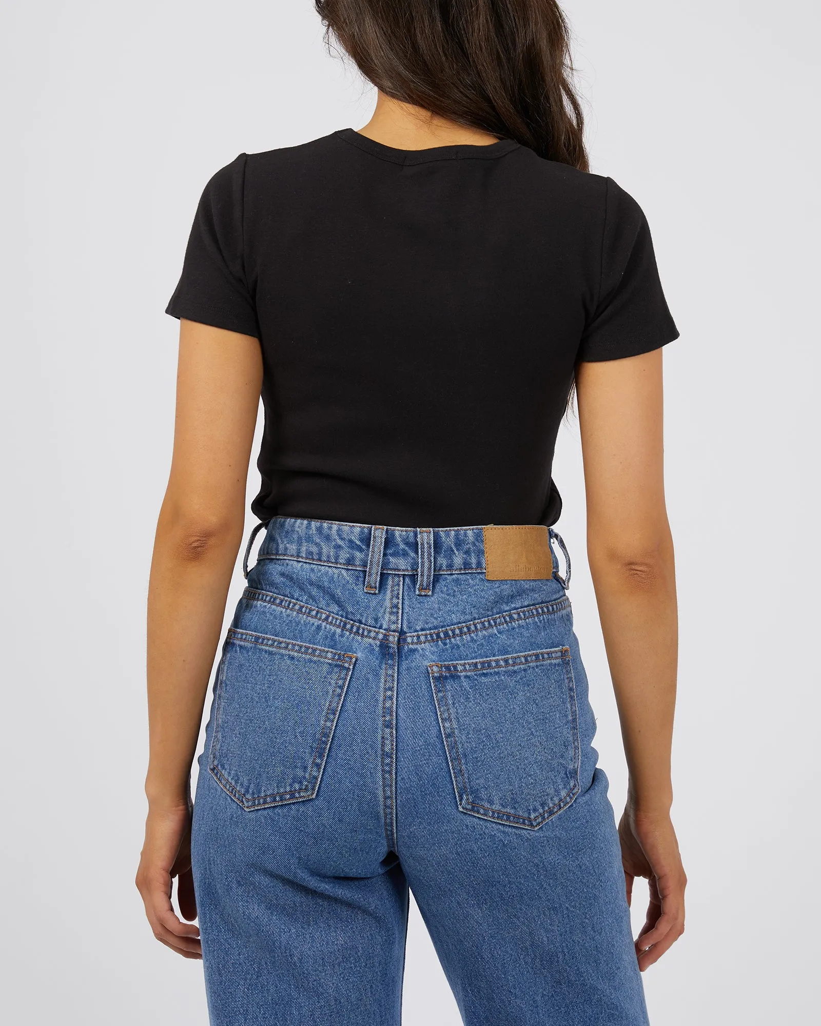 Eve Regular Tee Black sold by edge clothing product image thumbnail 3