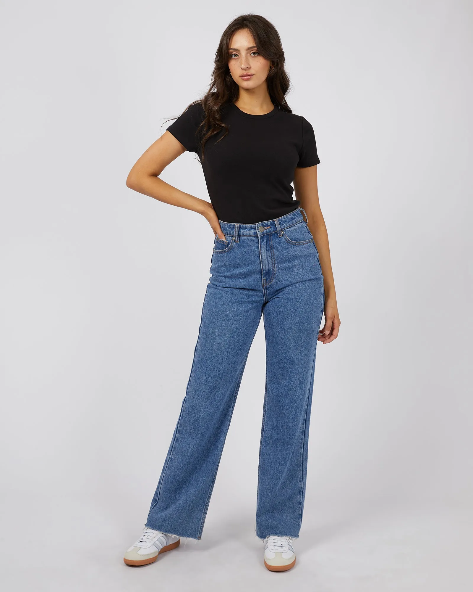 Eve Regular Tee Black sold by edge clothing product image thumbnail 2