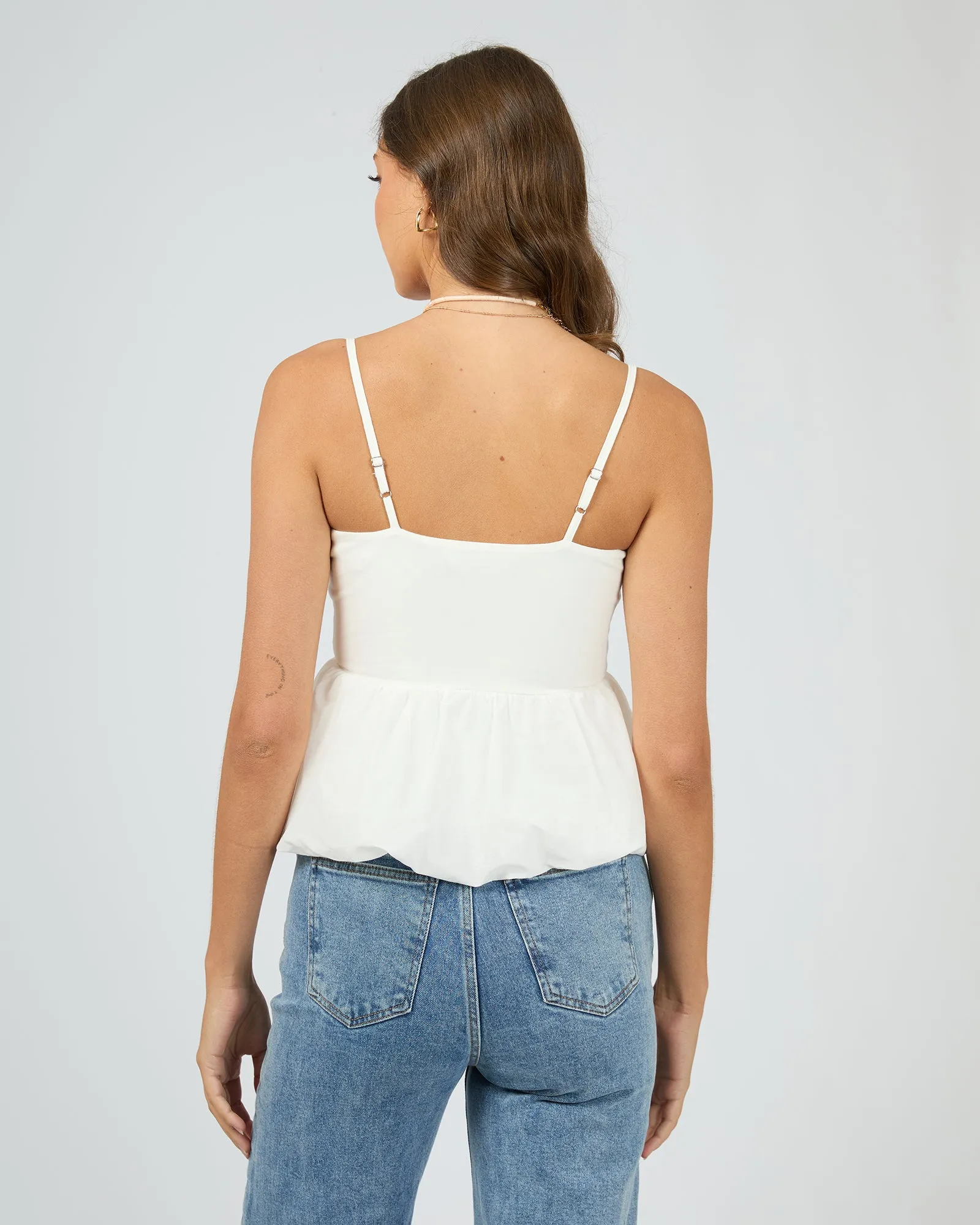 Nina Bubble Top Vintage White sold by edge clothing product image thumbnail 3