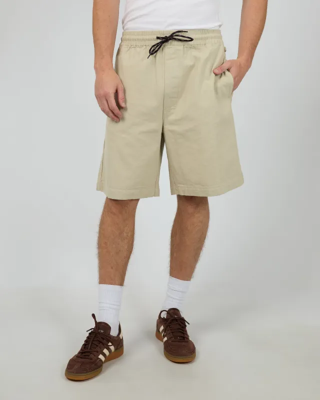 A5 Toretto Canvas Short Flat White sold by edge clothing