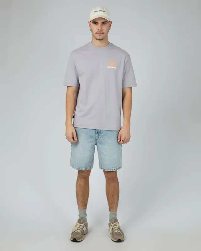 Earth Serpent Slacker Tee Concrete sold by edge clothing