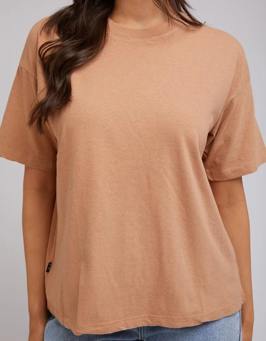 Aae Linen Tee Tan sold by edge clothing product image thumbnail 5