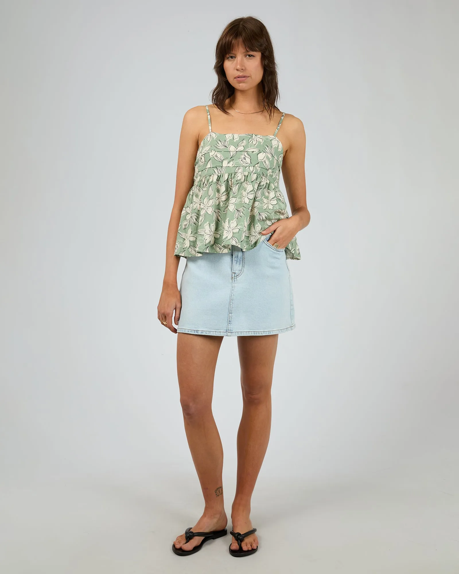 Eden Top Sage sold by edge clothing product image thumbnail 2