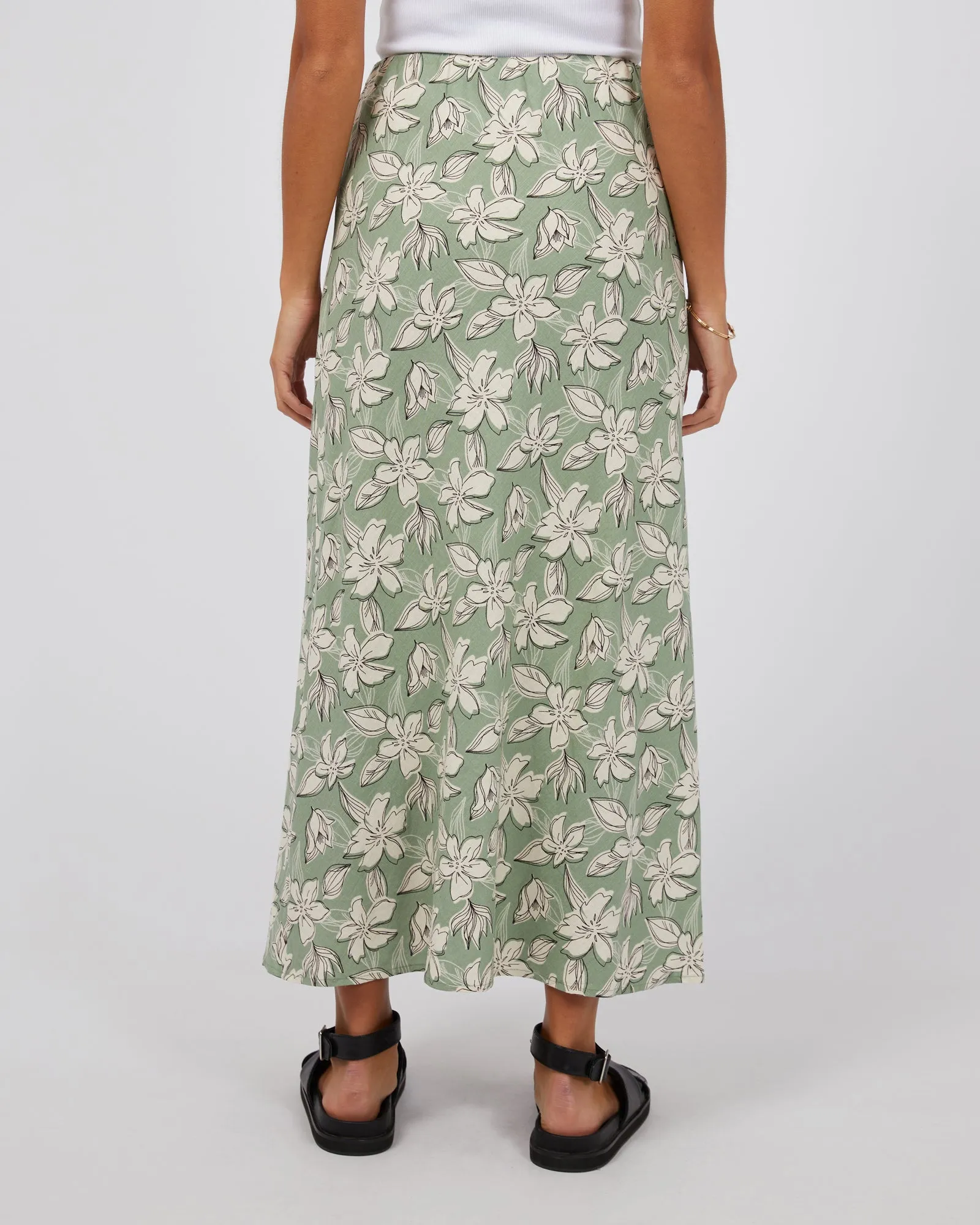 Eden Maxi Skirt Sage sold by edge clothing product image thumbnail 3