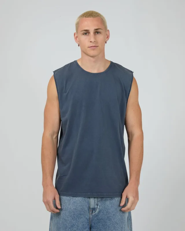 Classic Muscle Navy sold by edge clothing