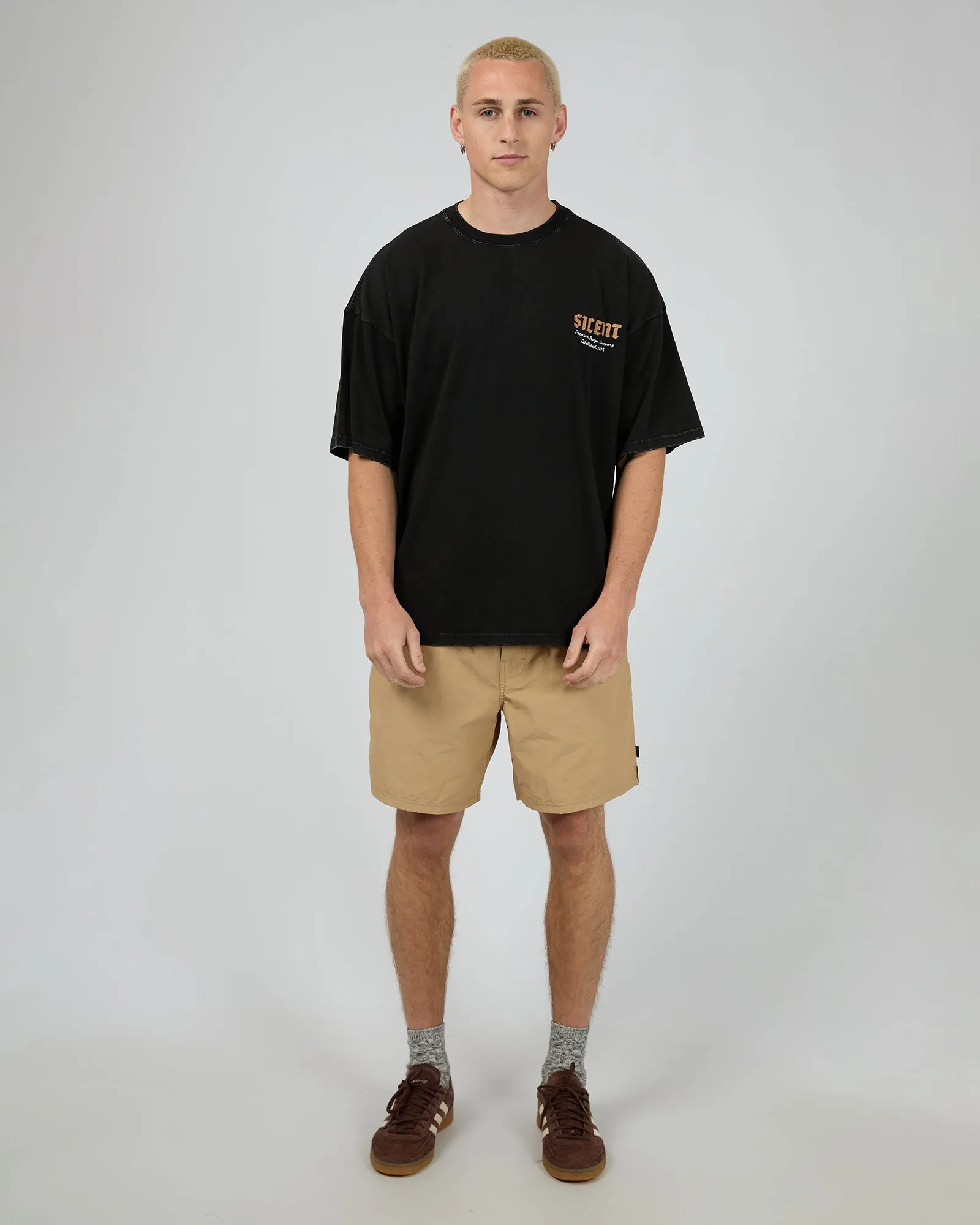 Rough Tee Washed Black sold by edge clothing product image thumbnail 2