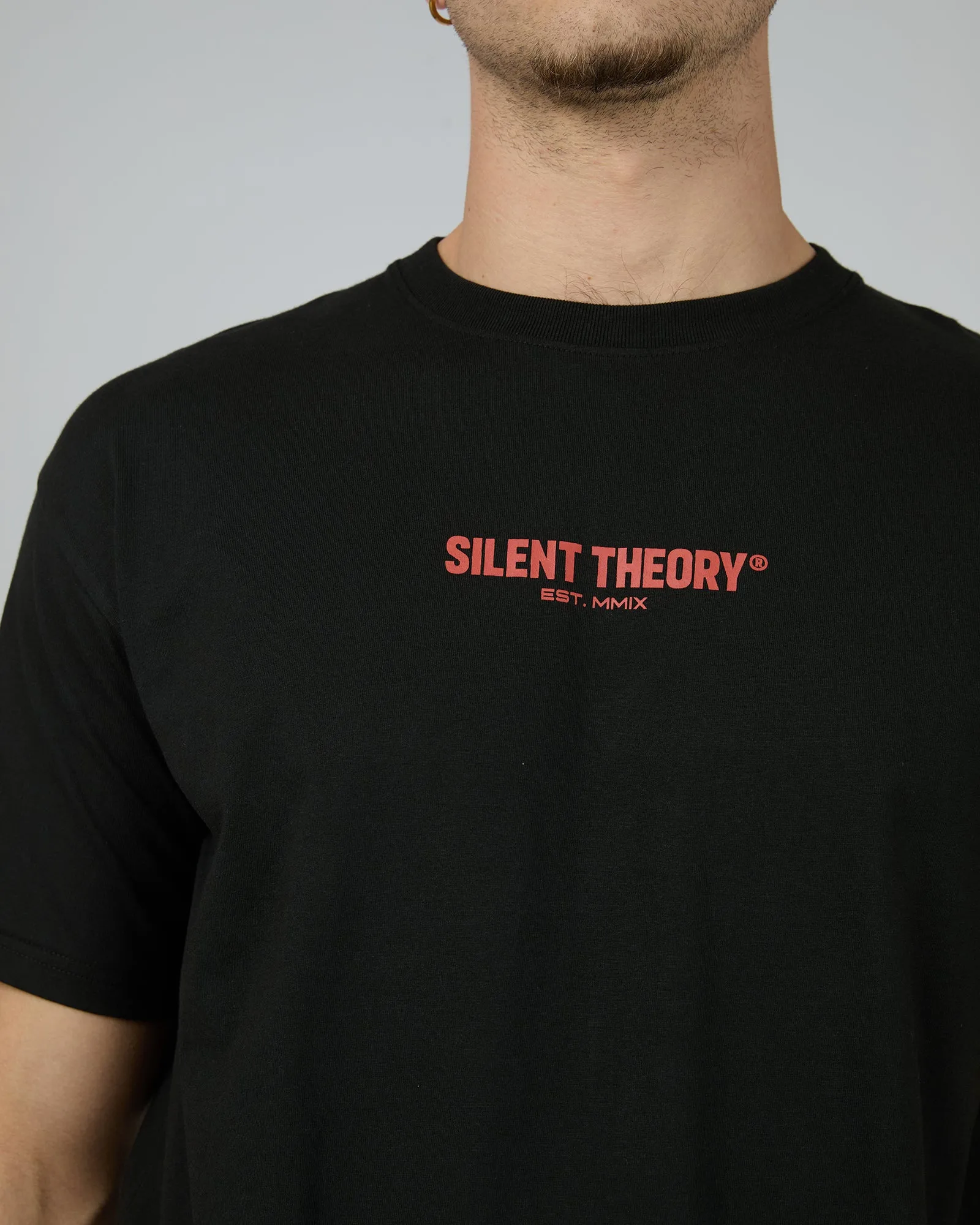 Defeat Tee Black sold by edge clothing product image thumbnail 5