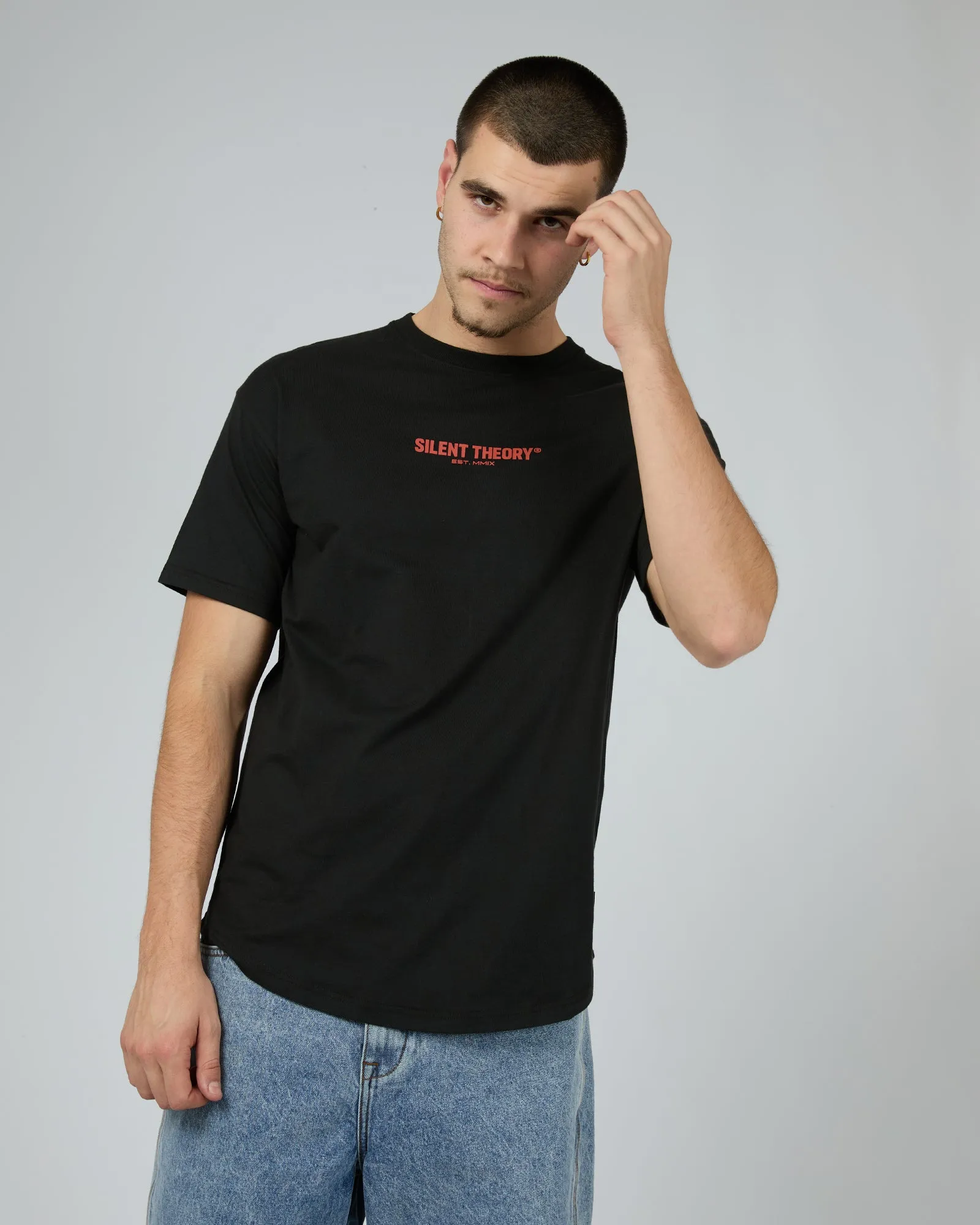 Defeat Tee Black sold by edge clothing