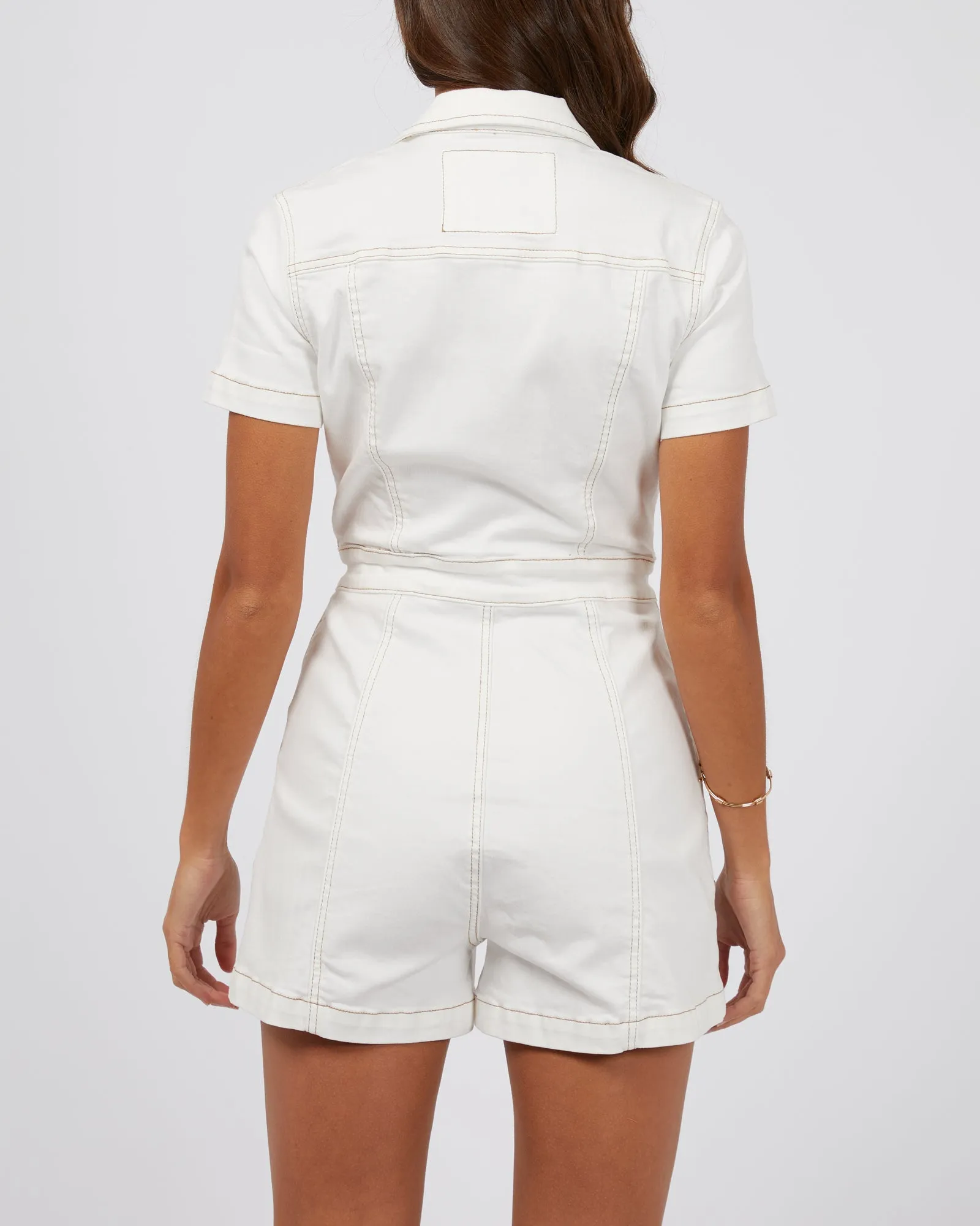 Boston Playsuit Vintage White sold by edge clothing product image thumbnail 3