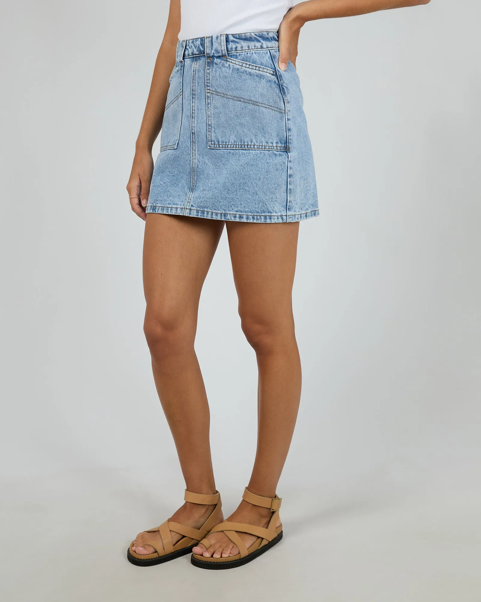 Becca Skirt Light Blue sold by edge clothing product image thumbnail 4