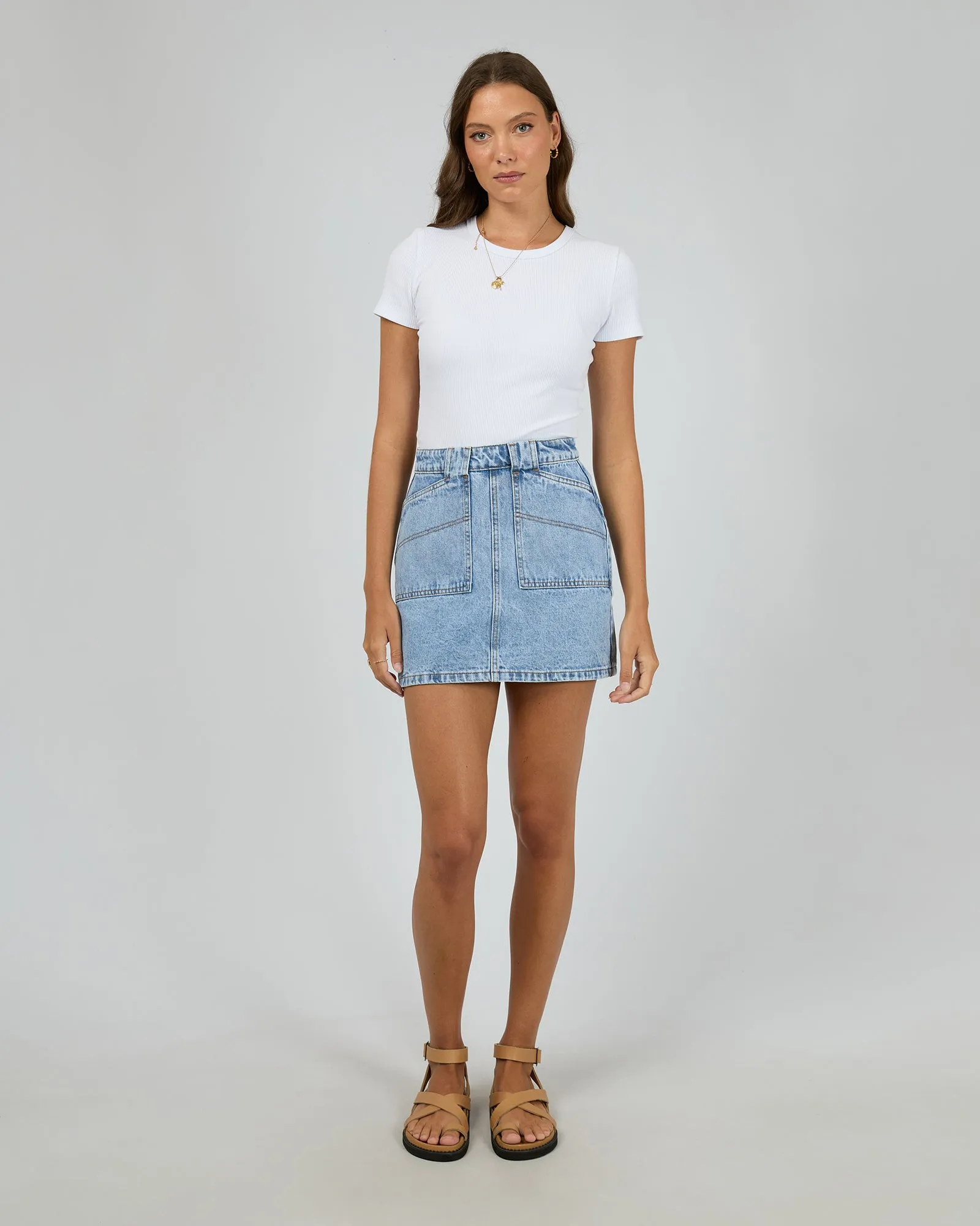 Becca Skirt Light Blue sold by edge clothing product image thumbnail 2